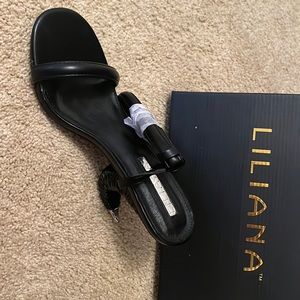 Liliana Fanton-1 never worn size 8 black heels